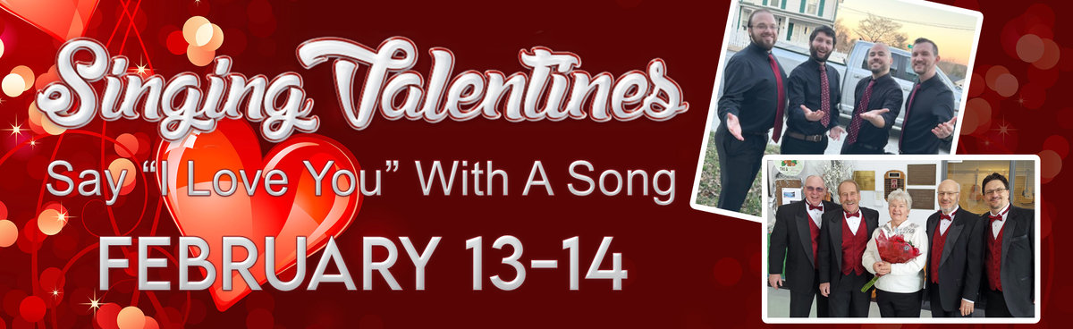 Singing Valentines | Say "I Love You" with a Song